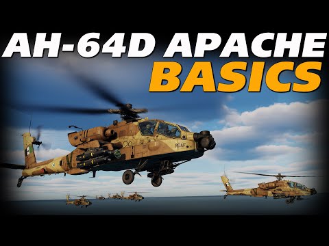 DCS AH-64D Apache Attack Helicopter Basic Training!