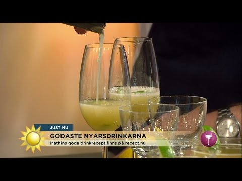 Så här gör du de bästa nyårsdrinkarna! - Nyhetsmorgon (TV4)