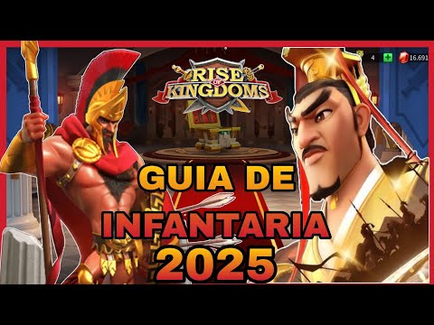 ✅ Guia de jogadores de infantaria 2025 em Rise Of Kingdoms