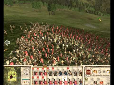 Let's Play Rome Total War SPQR Mod (Rome) Ep. 13 fighting gaul and besieging their towns