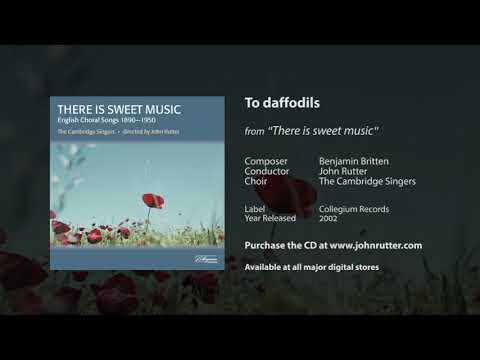 Video thumbnail for To Daffodils