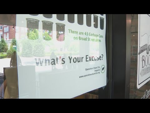 Cleanup ad campaign starts downtown