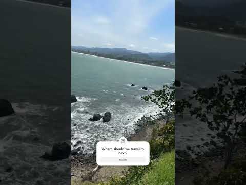 The Best View OF Jaco Costa Rica #travel #travelvlog  #shorts #short #beach #costarica