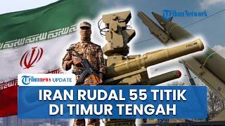Iran Gempur 55 Lokasi AS-Israel dan Sasar Pangkalan Diego Garcia, Hujani Timur Tengah Pakai Rudal