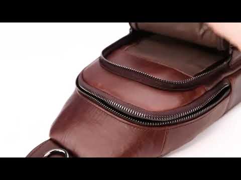 Сумка через плечо кожаная мужская Bullcaptain XB100, сумка мессенджер из натуральной кожи, барсетка, черная - фото 1 - id-p1933747498