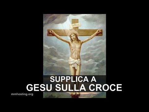 Supplica a Gesù sulla Croce