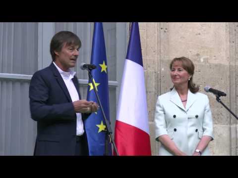 Nicolas Hulot, discours lors de la passation de pouvoirs