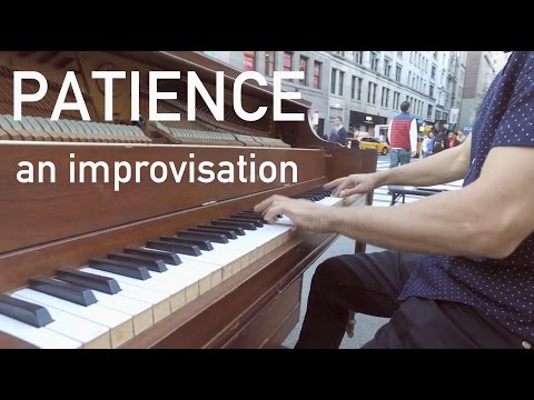 Patience - A Piano Improvisation by Dotan Negrin (Recorded LIVE in NYC)