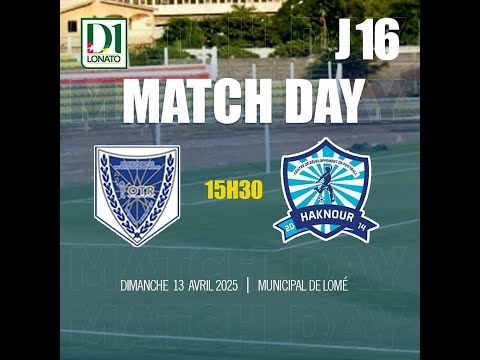Résumé D1LONATO J16 AS OTR 3-1 CDF HAKNOUR (MES PERFORMANCES)
