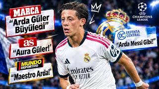 ARDA GÜLER DÜNYA GÜNDEMİNDE! İspanyol ve Avrupa Basınından OLAY YORUMLAR!