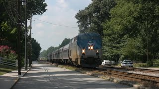 preview picture of video 'Ashland VA 8.1.09:  Northeast Regional 194'