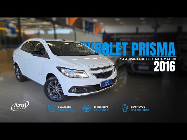 Vídeo CHEVROLET PRISMA 1.4 MPFI ADVANTAGE 8V FLEX 4P AUTOMATICO