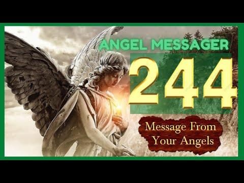 🎯Angel Number 244 Meaning❤️connect with your angels and guides