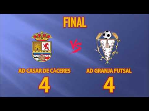 RESUMEN JORNADA 21 CASAR DE CÁCERES 4-4 GRANJA FUTSAL