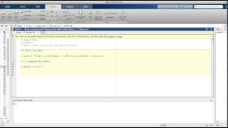 MATLAB Video 17: fzero function