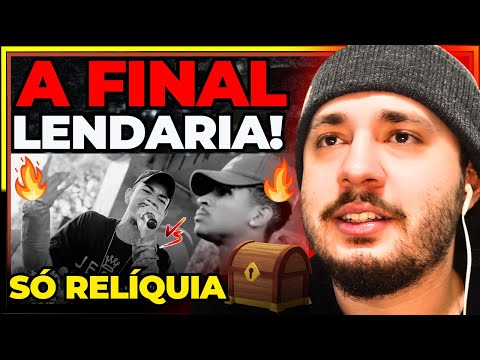 César [ES] vs Drizzy [MG] (Final) - NATIONAL MC DUEL 2017 | SÓ RELÍQUIA | REACT BAUEB