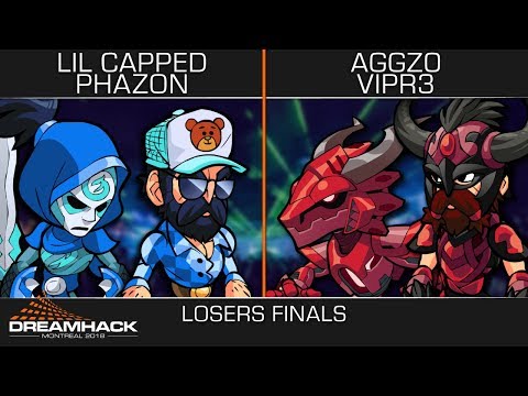 Lil Capped & Phazon vs Aggz0 & VipR3 - Losers Finals - DreamHack Montreal 2v2 Top 4