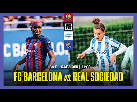 FC Barcelona vs. Real Sociedad | Liga F Matchday 11 Full Match