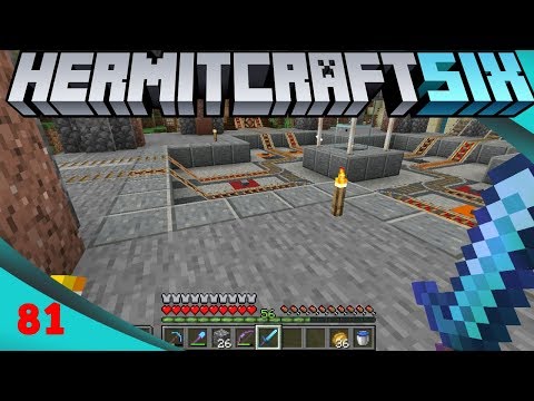 Partial Rail Tour & A Switch - Hermitcraft 6 Ep81