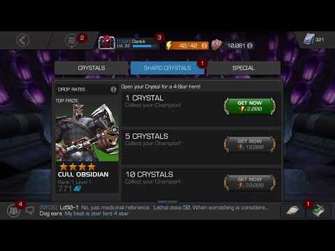 Insane 6 Star crystal luck!MCOC Marvel contest of champions