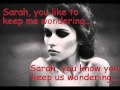 Ricky Hil - Sarah's Song (Lyrics) 
