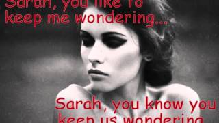 Ricky Hil - Sarah&#39;s Song (Lyrics)