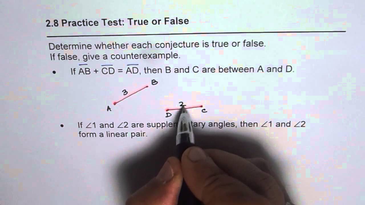 Why can a conjecture be true or false?