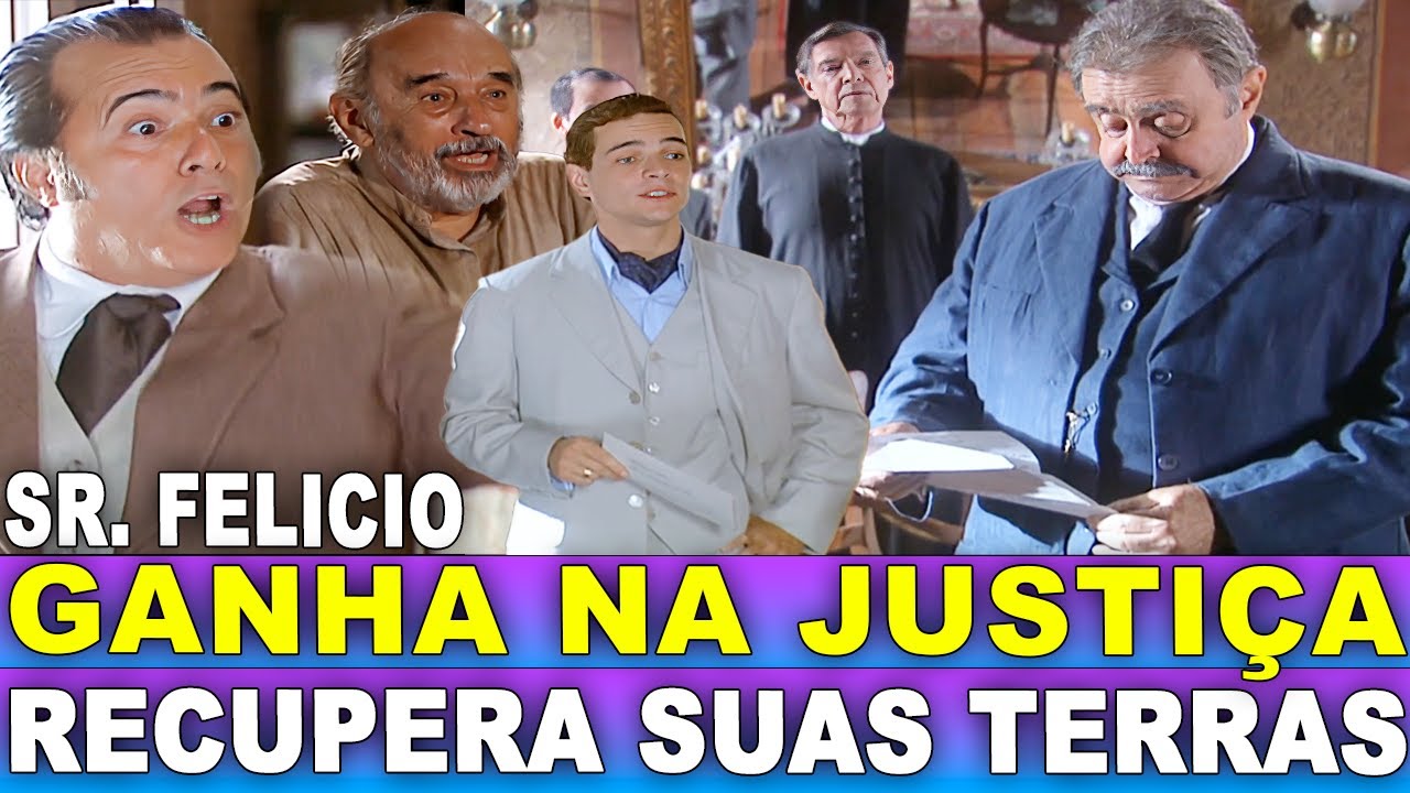 CABOCLA - Luís GANHA na JUSTIÇA e Felício Recupera Suas Terras - CABOCLA Resumo Capitulo de Hoje