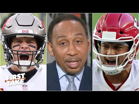 Brady or Mahomes? Stephen A. makes his Super Bowl LV prediction | First Take