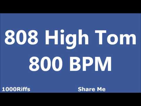 808 High Tom Metronome : 800 BPM