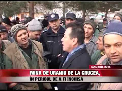Mina de uraniu de la Crucea, în pericol de a fi închisă