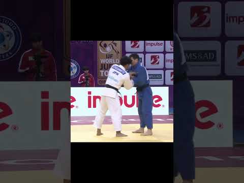Hashimoto is a LEFT sided judoka with a great RIGHT sided seoi otoshi?