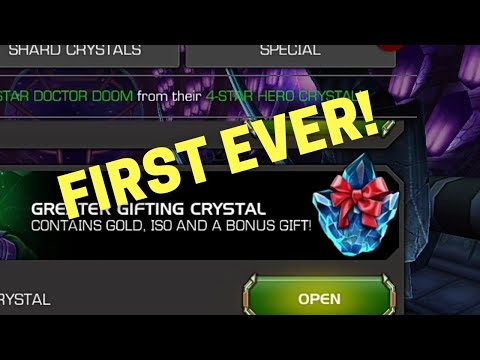 First Ever Greater Gifting Crystal Opening! - Marvel Contest of Champions | MCOC |Gifting Event 2020