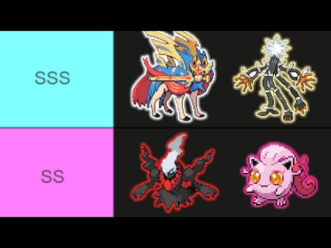 PokéRogue Legendary (And More) Tier List