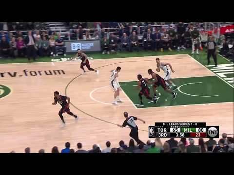 Malcolm Brogdon All Game Actions 05/17/19 Toronto Raptors vs Milwaukee Bucks Game 2 Highlights