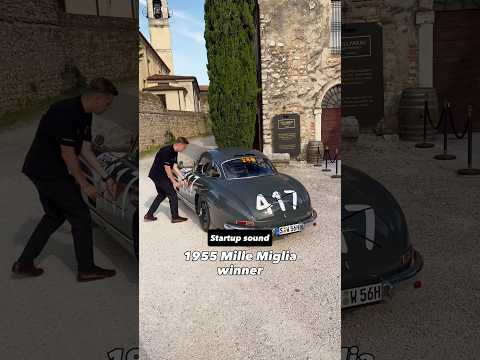 Insane Mercedes-Benz 300SL SOUND 😱 Best ASMR #asmr #300sl #mercedesbenz #shorts