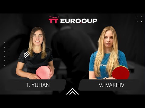 09:55 Tetiana Yuhan - Valeriia Ivakhiv 03.12.2023 TT Euro.Cup Ukraine Master.  TABLE 4