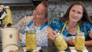 2 Ways to Make Sauerkraut: Mason Jars vs Crock Canning and Fermenting Recipe