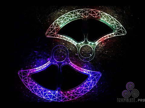 inspirate geometrica LED fans