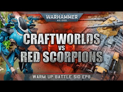 *NEW* Aeldari (Eldar) vs Primaris Space Marines Warhammer 40k Battle Report 9th Edition 2000pts