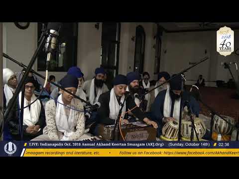 013 Indianapolis - Raensabaayee Keertan - Oct. 2018 - B. Bhaag Kaur Jee Hamilton