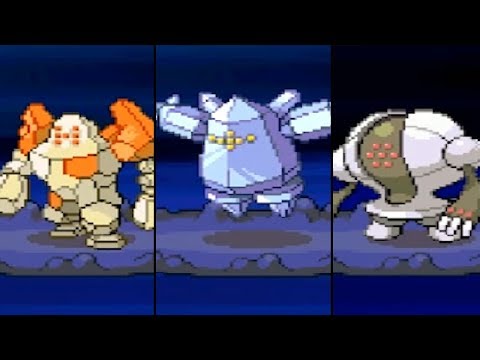 THE REGI TITANS! How To Catch Regirock, Regice, Registeel Encounter! - Pokemon Renegade Platinum