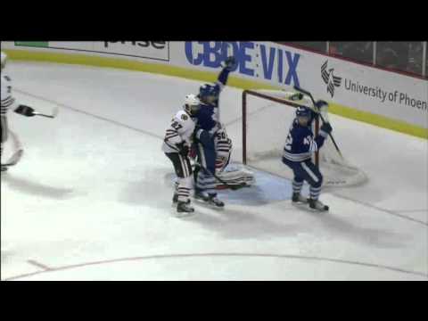 Toronto Maple Leafs  Joffrey Lupul puts the Leafs up 2-1 with a powerplay goal..mp4