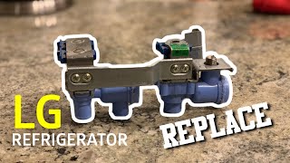Replace LG Refrigerator Water Inlet Valve / Pump Part Number 5221JA2006D