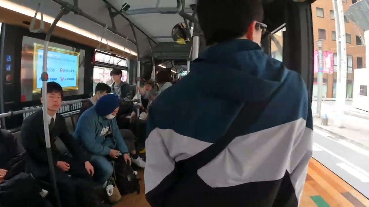 名古屋SRT乗車 車内の様子