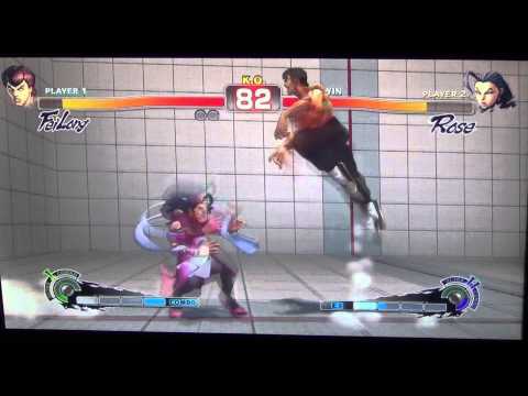 WNF Super Street Fighter 4 AE Driftwood (Fei Long)  vs NGL Filipin0man (Rose)
