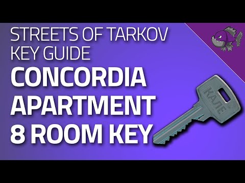 Concordia Apartment 8 Room Key - Key Guide - Escape From Tarkov