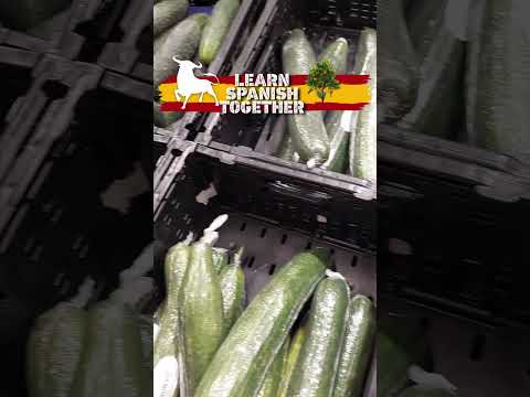 Pepinos. Cucumbers.#español #Pepinos #spanish #spanisheasy #study #Cucumbers
