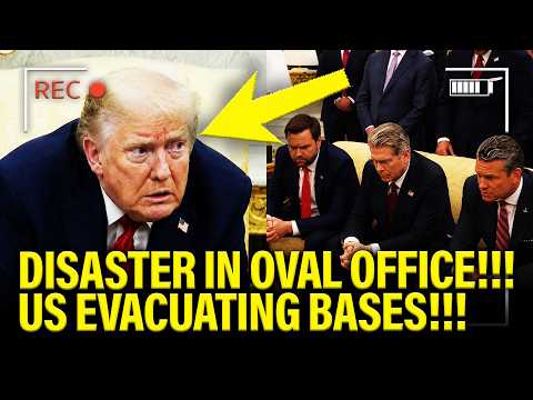 Trump has DISASTER PRESSER has he EVACUATES US BASES!!!