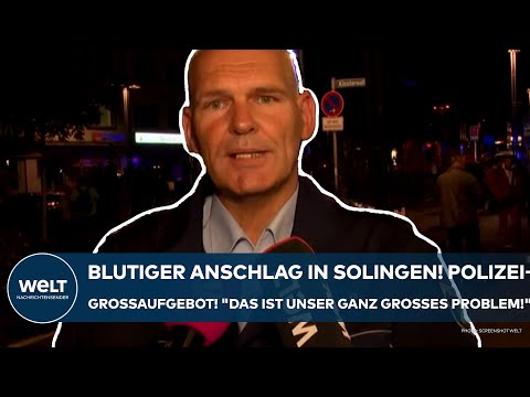 Video Thumbnail: SOLINGEN: Messer-Anschlag auf Stadtfest! "Das ist unser ganz großes Problem!" Polizei-Appell